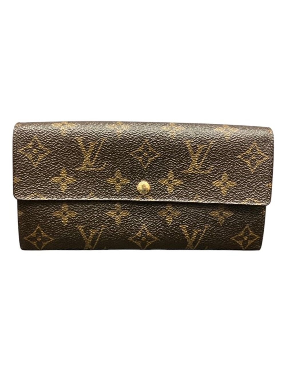 Louis Vuitton Portefeuille Sarah Monogram Wallet Canvas